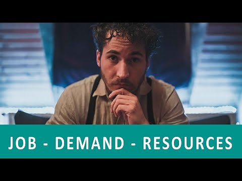 Das Job-Demands-Resources Modell erklärt