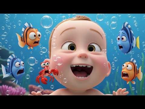 🐚 Huevo Sorpresa del Océano | Canción Infantil Divertida con Animales Marinos para Niños