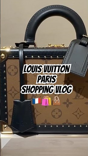 LOUIS VUITTON PARIS SHOPPING VLOG 🇫🇷🛍️👜🫶🏼 #louisvuittonbag #louisvuittonlover #louisvuitton