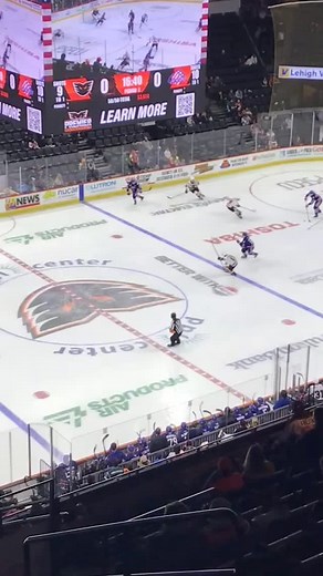 Lehigh Valley Phantoms go up 1-0 on the Rochester Americans at the PPL center in Allentown,Pa. | Center Ice Hockey Magazine - Philadelphia