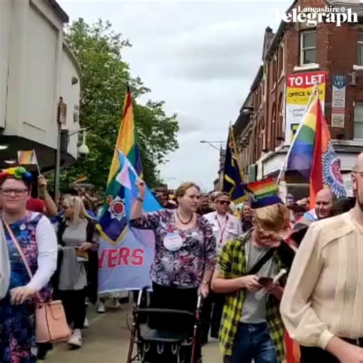 Blackburn has played host to its first ever pride event. Hundreds turned up to mark the historic moment | Lancashire Telegraph