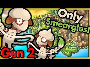 Can I Beat Pokemon Gold with ONLY Smeargles? 🔴 Pokemon Challenges ► NO ITEMS IN BATTLE