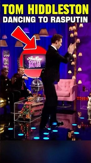 Tom hiddleston iconic dance moves #rasputin #tomhiddleston #loki #flashback #entertainment