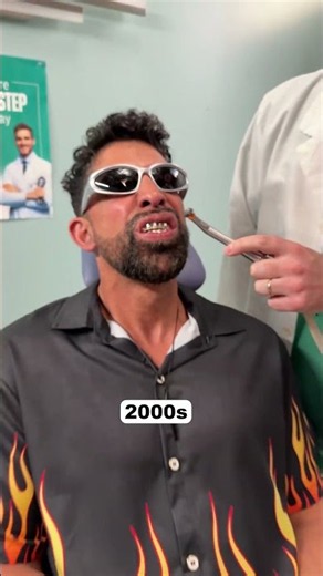 Braces through the generations. Let’s just say the struggle got a lot easier with ‪@invisalign‬ 😅