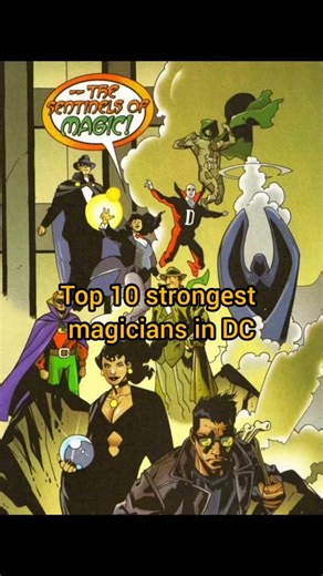 Top 10 Strongest Magicians in DC Comics 🎩 ✨️ #dccomics #dc #comics