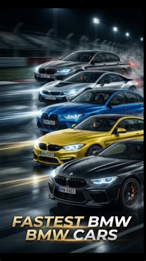 Top 5 Fastest BMW Cars Ever Made 🔥 | Ultimate Speed Machines