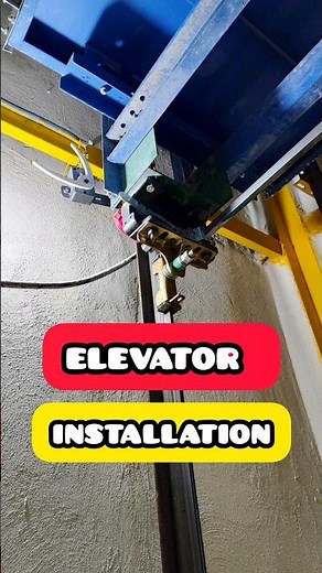 How the Elevator Emergency Brake Saves Lives! (Parachute System Setup Explained) technician elevator