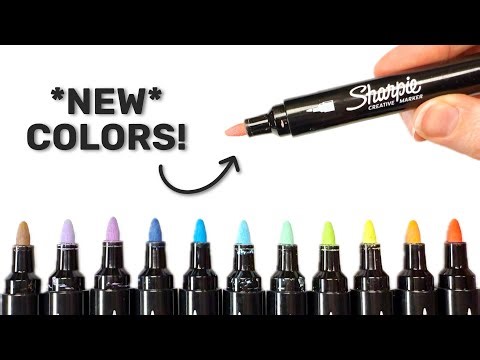New pens won't solve problems... but Sharpie Creative NEW COLORS might