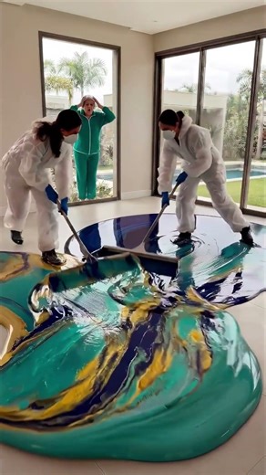 Color Magic… The Room Turned into a Masterpiece! 😱✨