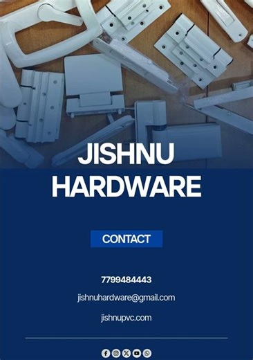 Jishnu uPVC Hardware – Precision Engineered. Performance