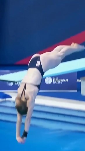 Women's Diving MICHELLE HEIMBERG - 1M Springboard Diving European ROUND 2 #diving #springboard #divingchallenge #springboarddiving #womensdiving #olympicsport