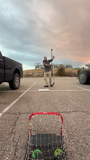 Sunsets and tricks never get old! | Blue Line Puck