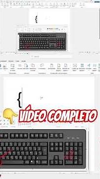 How to make the KEY SIGN {} on my PC keyboard