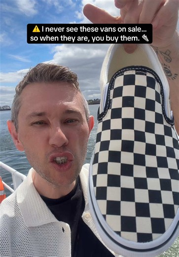 Vans Classic Slip-On Checkerboard Sale — Best Time to Buy