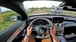 C63 AMG BRABUS 600 – Full Throttle Autobahn Run