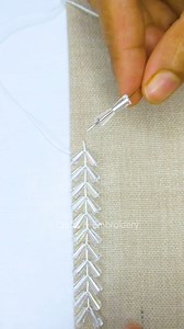 20K views · 80 reactions | Most trending border lace embroidery!瑱 #fabricdesign #design #satisfying #diy #virals #needleworkideas #threadart #sewingtutorial | Crafts & Embroidery | Facebook