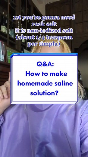 DIY Saline Solution for Pierced Ears - Tips and Tricks