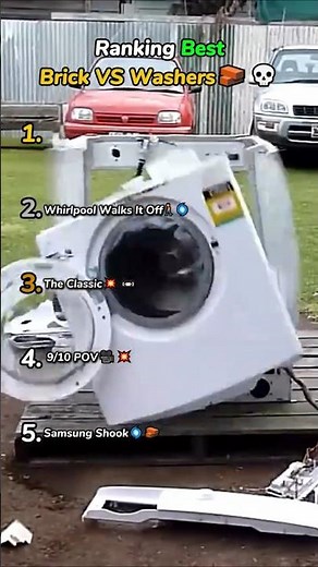 Ranking Best Brick VS Washers🧱💀