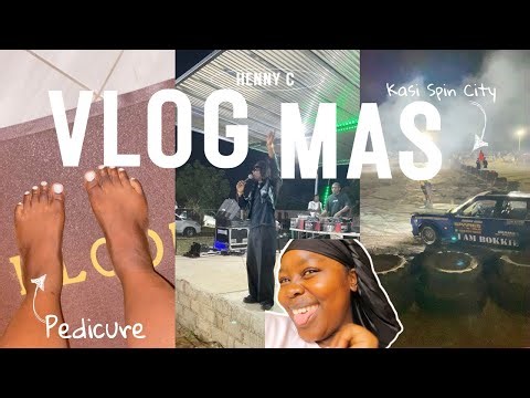 Vlogmas Ep4 : We Outside | Life in the Village | Kasi Spin City| South African YouTuber