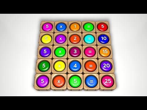 Multiplication table in english | Multiply by 5| Learn Multiplication