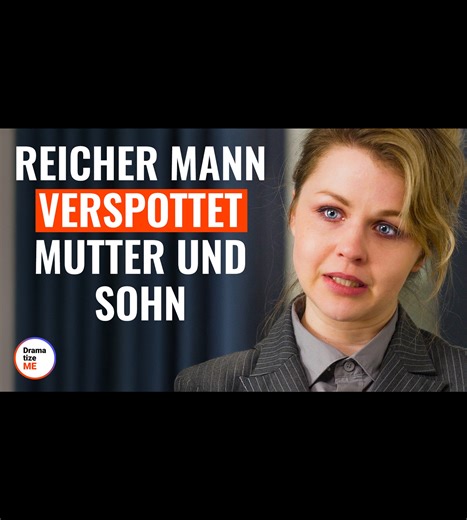52K views · 303 reactions | Reicher Mann verspottet Mutter und Sohn | AmoMama Deutschland | Facebook