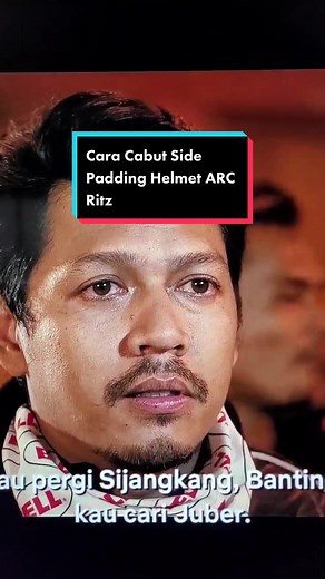Cara Cabut Side Padding Helmet ARC Ritz dengan Mudah