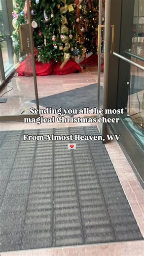 ✨ Sending a dash of Christmas magic your way 🤍 📍 WV Culture Center - Charleston | West Virginia Arts & Heritage