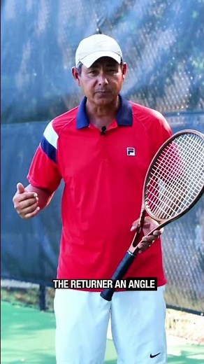 Serving wide in doubles? You’re giving away angles… and control