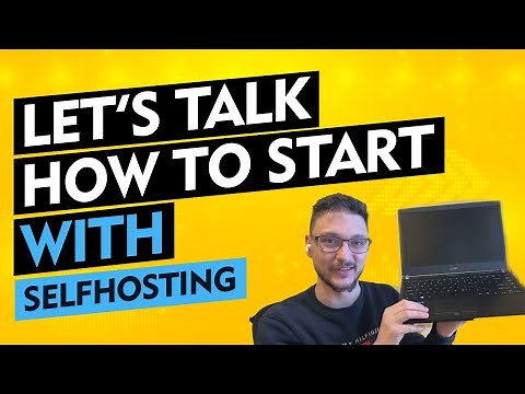 Let's Talk: Selfhosting Hardware, OS, and Docker Setup
