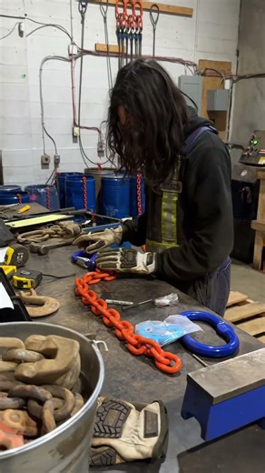 1/2" single leg grade 100 lifting chain