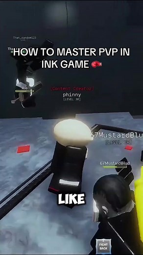 How to MASTER fighting in ink game 🤺 Comment if you win more of your fights after this video 🏆 #inkgame #squidgame #guide #tutorial #fyp