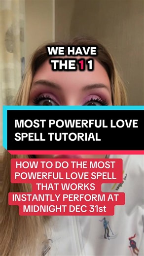 MOST POWERFUL LOVE SPELL TUTORIAL #lovespell #witchtok #witchcraft #fy #manifestation