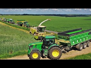 GROS CHANTIER D'ENSILAGE 🌾300 HECTARES | Méthanisation 2020 | 3x HURET 26T & GYRAX 24T | 18T | 17T