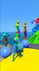 GTA V GREEN VENOM VS RED VENOM#shorts