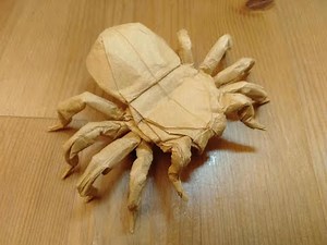 Origami tarantula by Robert J. Lang