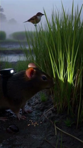 Through the Eyes of a Mouse: Survival Quest in the Misty Fields.