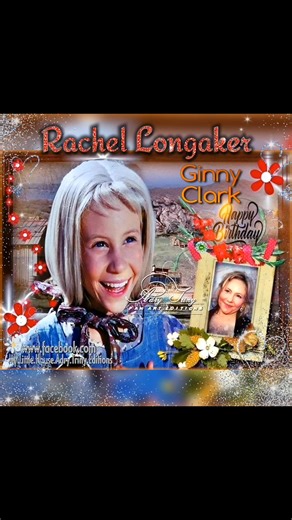 📌𝙅𝘼𝙉𝙐𝘼𝙍𝙔 𝟮𝟬 🎂🎈 ╠╣APPY BIRT╠╣DAY! to 🎈🎂 彡❤️𝙍𝙖𝙘𝙝𝙚𝙡 𝙇𝙤𝙣𝙜𝙖𝙠𝙚𝙧 ❤️ (𝟲𝟭) 🎂🎈 🎉🥂 Congratulations 🎉 She was born on January 20, 1965 in Los Angeles, California, USA. She is an actress, known for The Night of the Devils 2 (1994), The Waltons (1971) and Mathnet (1987) 🔰𝕆𝕣𝕚𝕘𝕚𝕟𝕒𝕝 ℂ𝕣𝕖𝕒𝕥𝕚𝕠𝕟👇 🌺🌺🌺🌺🌺((( Adry Triny )))𝔽𝕒𝕟.𝔸𝕣𝕥..𝔼𝕕𝕚𝕥𝕚𝕠𝕟𝕤 Guest star on Little House in the Prairie. play the role of 🎬 𝙂𝙞𝙣𝙣𝙮 𝘾𝙡𝙖𝙧𝙠 🎬 Season 3 | Episode 14 "