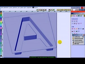 Intarsien cnc gefräst mit CAD CAM Software ConstruCAM 3D / Inlay cnc router milling