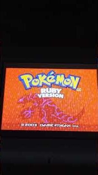 pokemon ruby intro