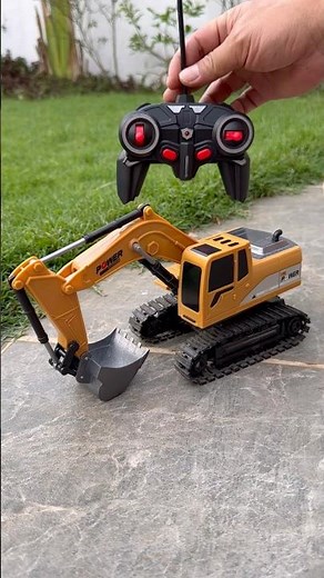 Remote control Rc excavator unboxing And Testing