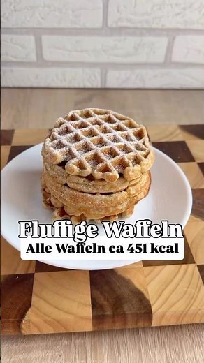 Fluffy waffles