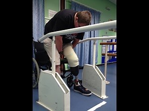 Learning to walk on my first prosthetic leg