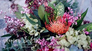 and here's Liberty Pearl Photo & Film Collective's beautiful highlights film of Kaman and Eric's winter Elopement here at BoHo.. | BoHo Cornwall