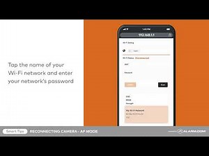 Reconnecting Your WIFI Camera Using AP Mode
