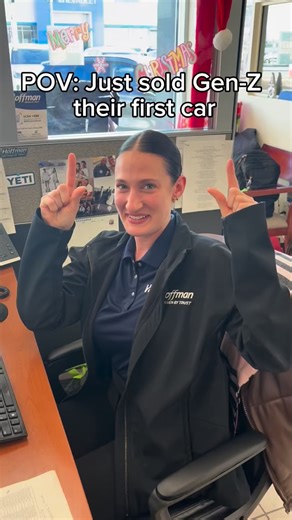 We’re clocking new cars for Gen Z 🤏🤏🤏 #genz #clockit #newcar | Hoffman Auto Group