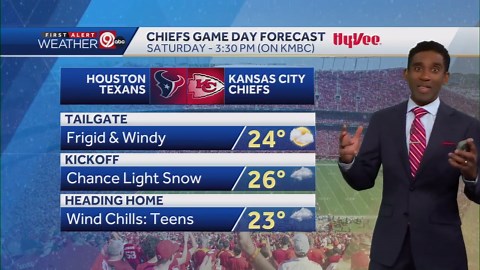Kansas City weather: Frigid temperatures on Tuesday