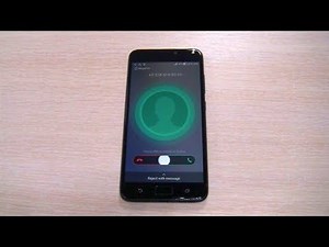 Incoming call ASUS Zenfone 4 Max