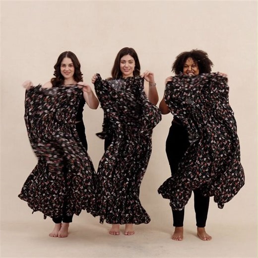 SHEIN CURVE on Instagram: "Twirl into a new vibe with elegant dresses that make every day a little more magical 👗✨ Clasi Black Floral Dress: 3551556 Modely Two-Tone Floral Dress: 13963709 Mulvari Lilac Button-up Dress: 13006905 https://shein.top/74qgiy0 #SHEINCollections #ForTrendLovers"