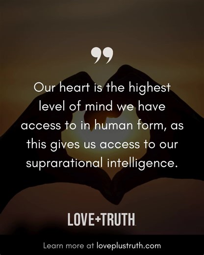 When a person loses composure, they lose access to higher intelligence. Our rional thought goes offline. Our heart intelligence goes offline. And what remains is survival programming - the reactive, instinctive machinery of the primal mind. Love Truth names this clearly: there are distinct levels of mind, and each carries its own quality of power. At the bottom is primal intelligence - unconscious, reactive, governed by fear and pattern. Above that is rational intelligence - powerful, but still 