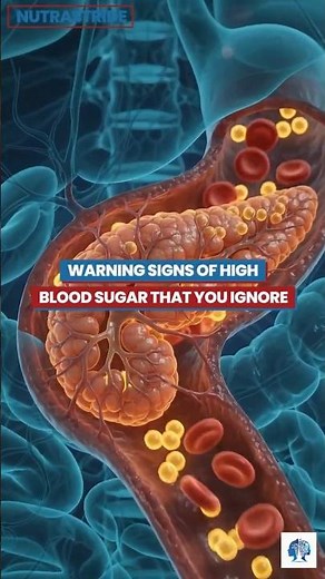4 Warning Signs of High Blood Sugar You Ignore #diabetes